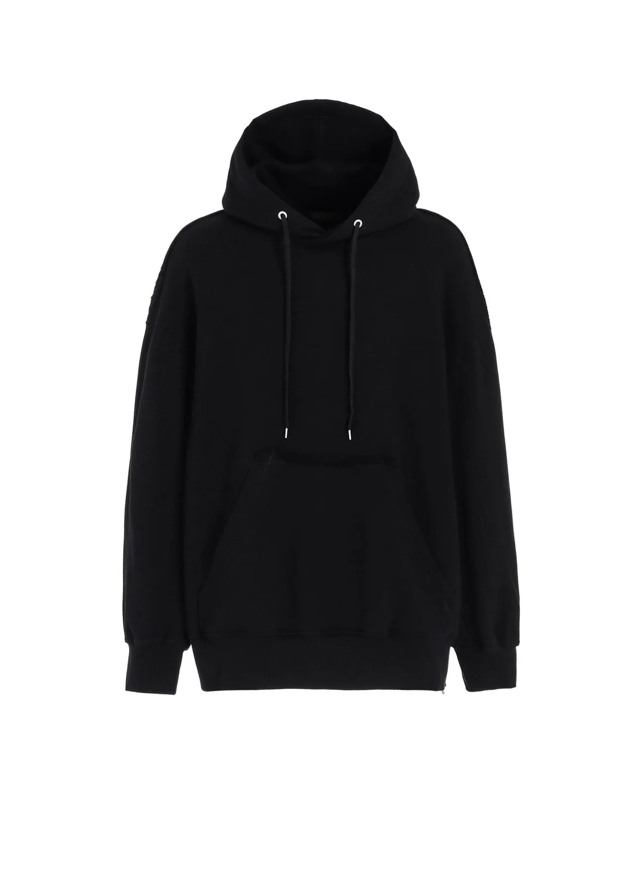 FRENCH TERRY SIDE ZIP HOODIE sold by Yohji Yamamoto