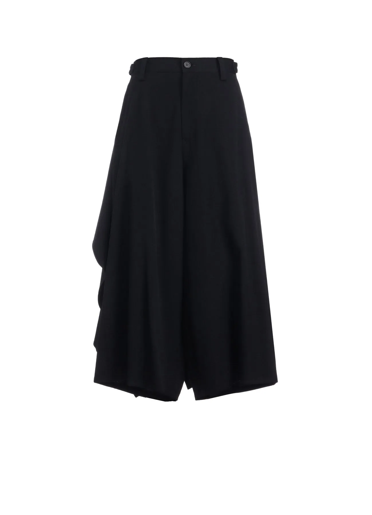 GABARDINE BACKSIDE WRAP S PANTS sold by Yohji Yamamoto