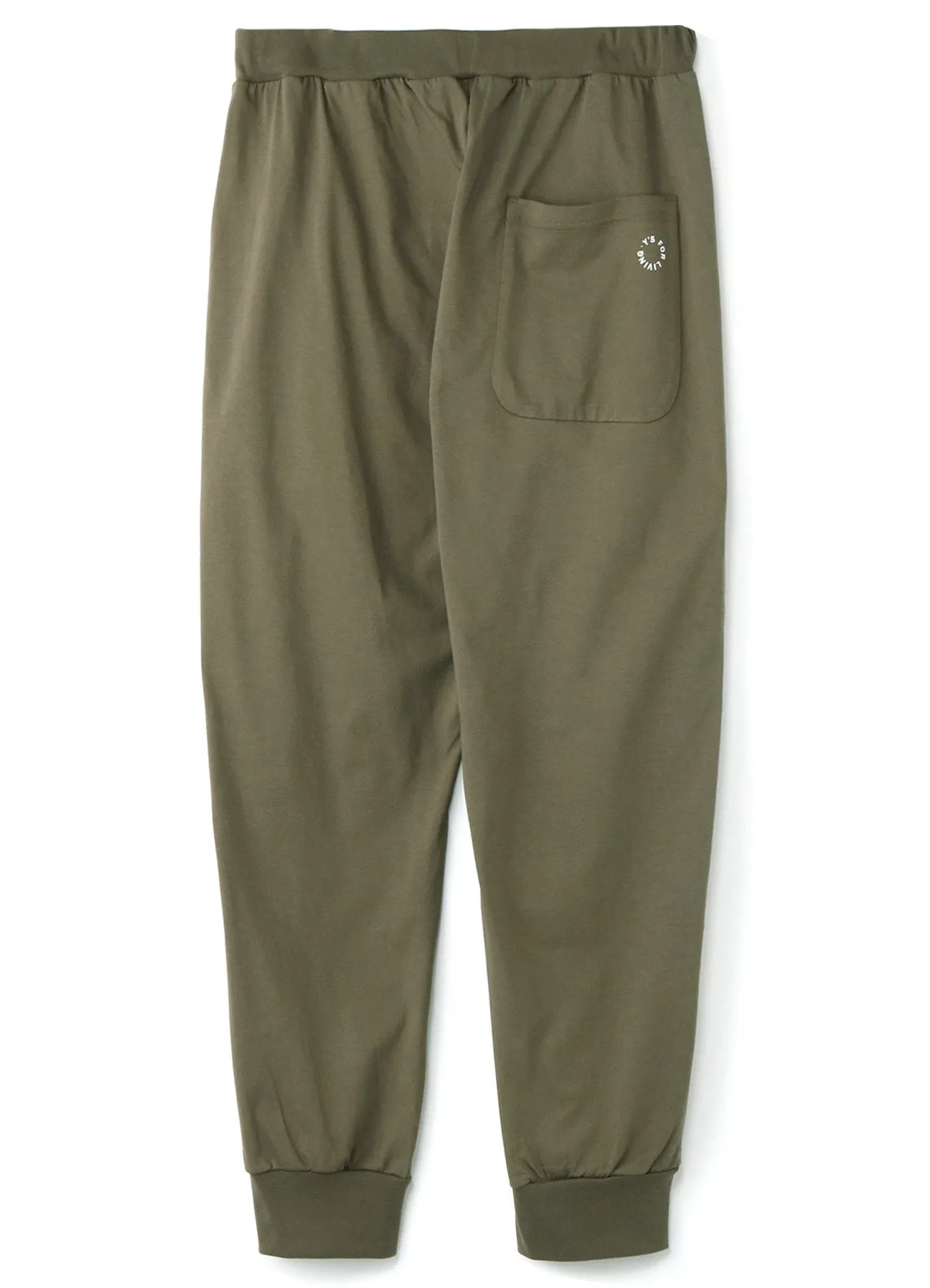 47/2 PREMIUM COTTON JERSEY PANTS (L) sold by Yohji Yamamoto product image thumbnail 3