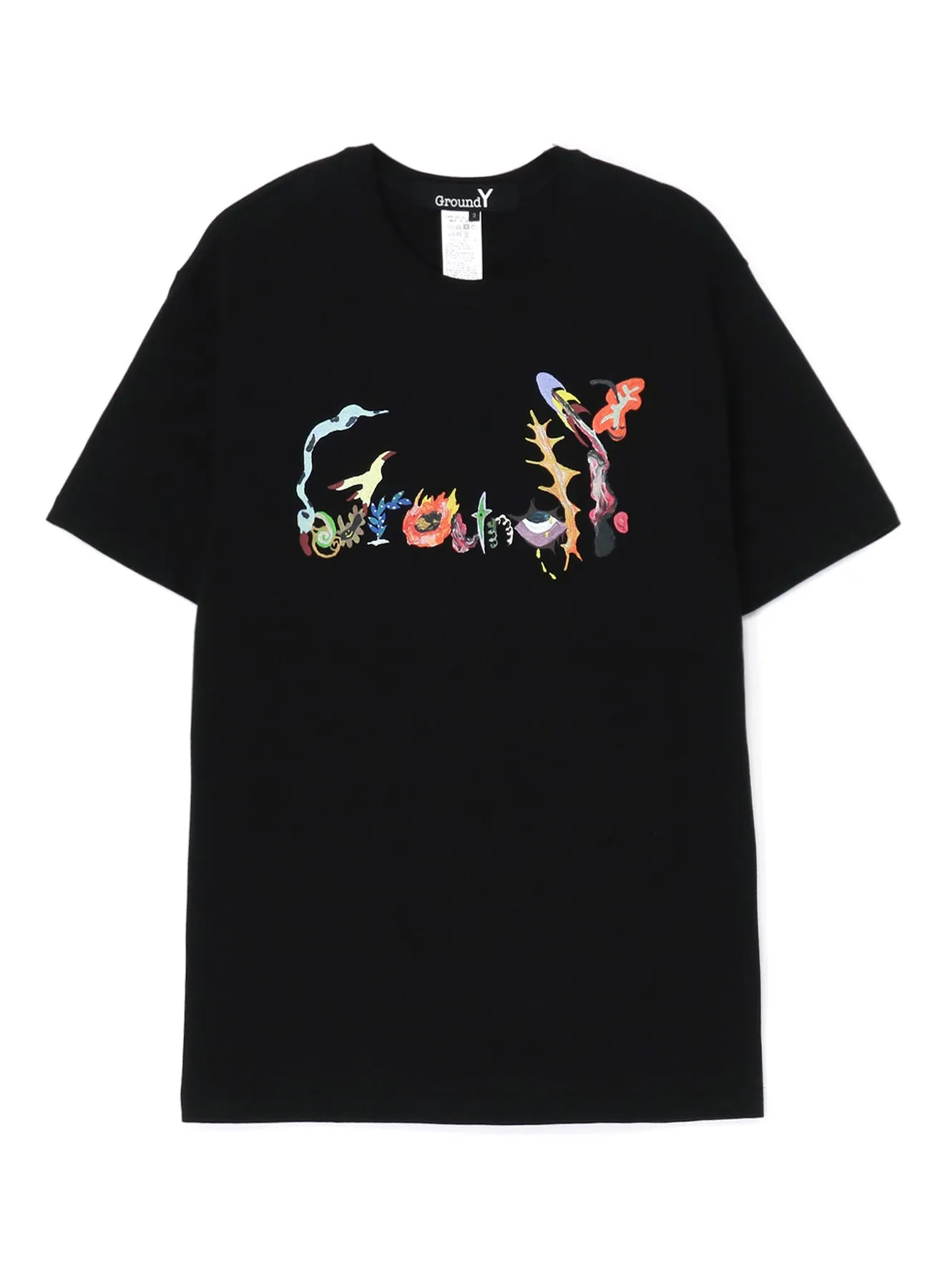 Ground Y×SUMIRE T-SHIRT Collection GROUND Y-POP LOGO sold by Yohji Yamamoto product image thumbnail 2
