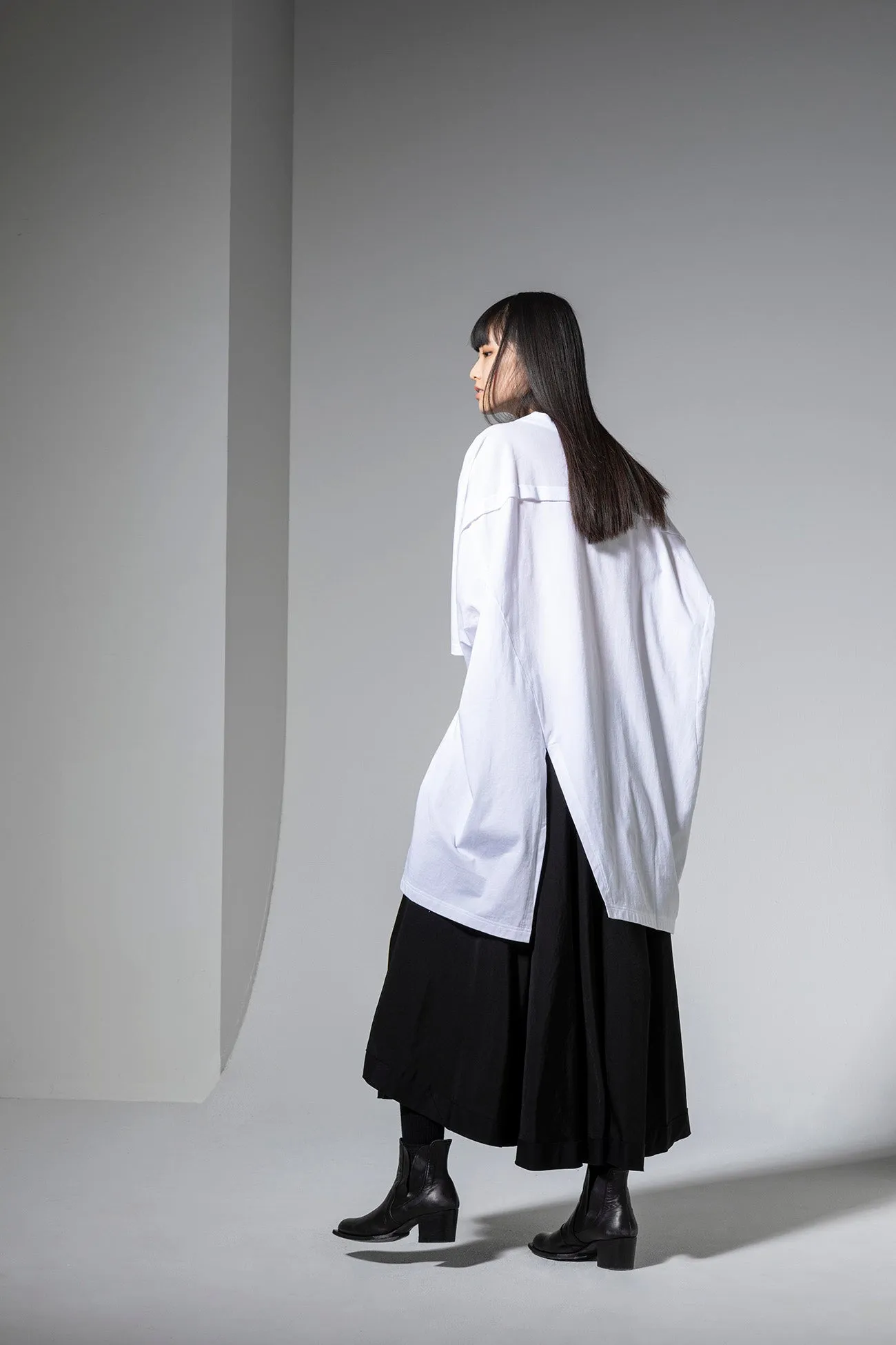 30/- COTTON JERSEY RAGLAN SLEEVE T-SHIRT sold by Yohji Yamamoto product image thumbnail 5