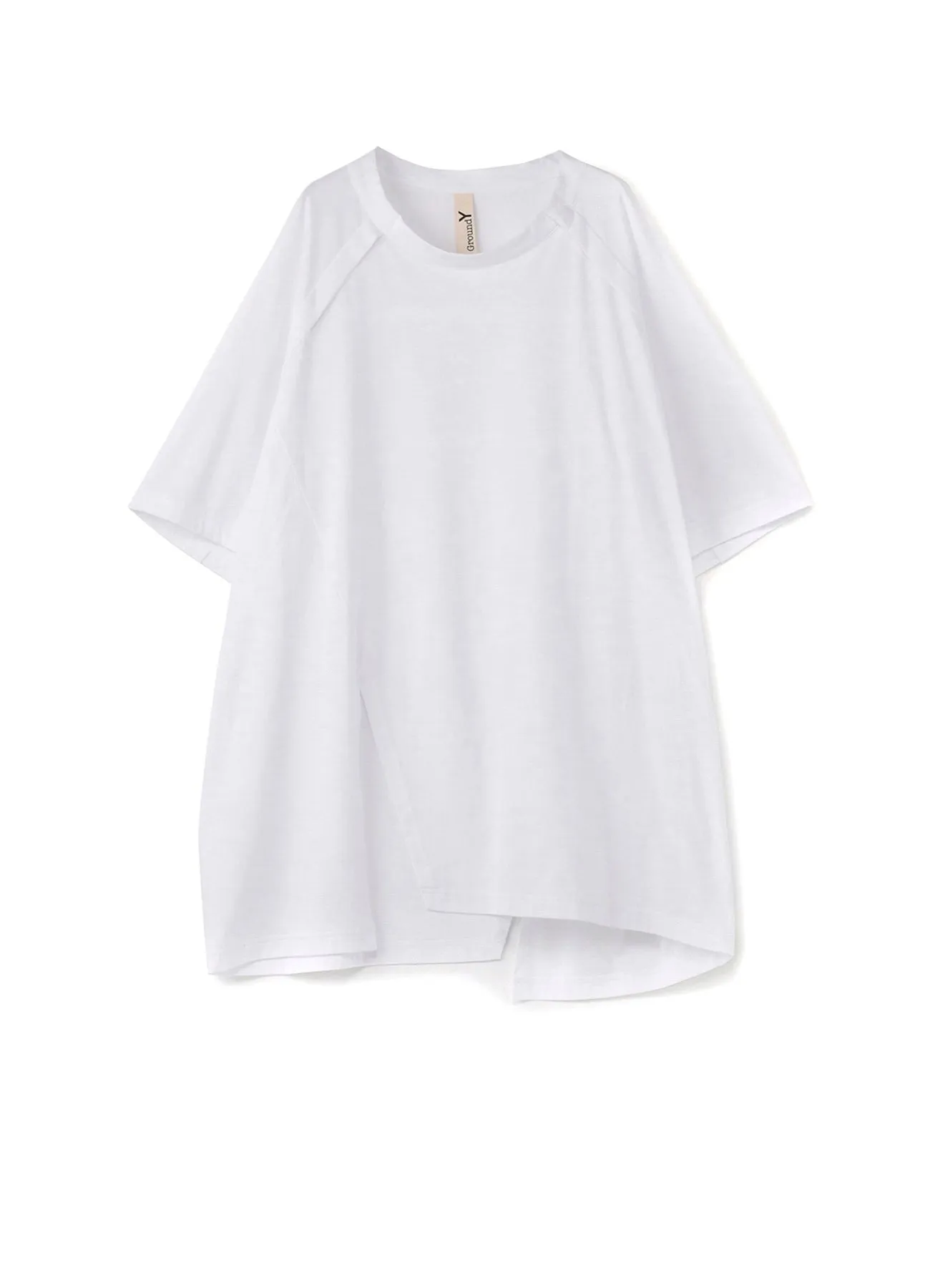 30/- COTTON JERSEY RAGLAN SLEEVE T-SHIRT sold by Yohji Yamamoto