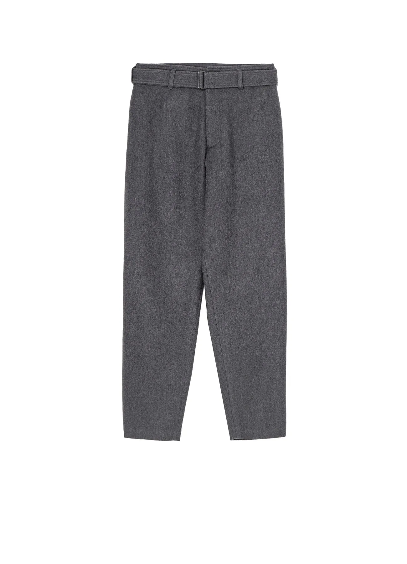 W/C TWILL WASHER BELTED PANTS sold by Yohji Yamamoto