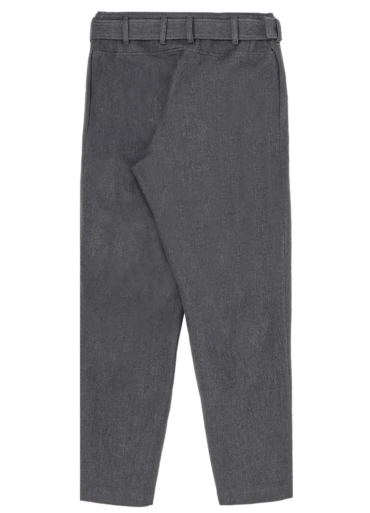 W/C TWILL WASHER BELTED PANTS sold by Yohji Yamamoto product image thumbnail 4