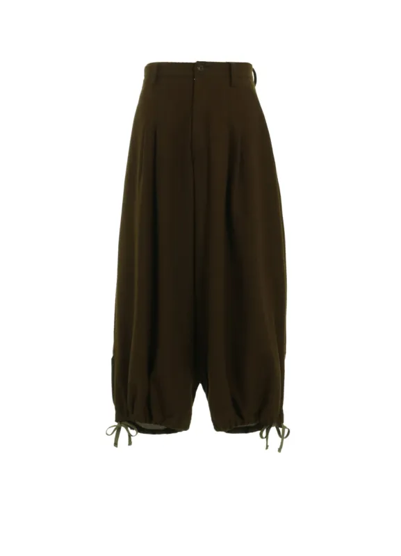 WOOL FLANNEL BALLOON PANTS sold by Yohji Yamamoto