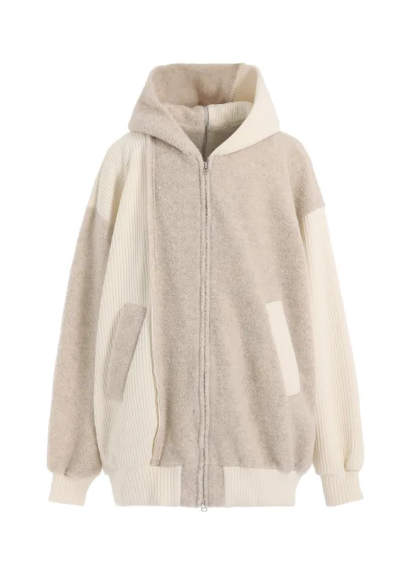 WOOL BREND PILE BLOUSON sold by Yohji Yamamoto