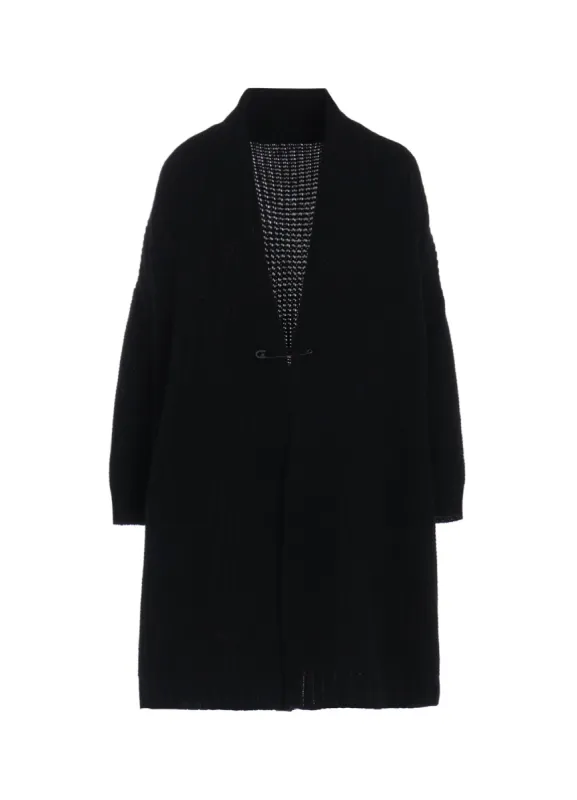 WOOL KNIT CARDIGAN made by Yohji Yamamoto