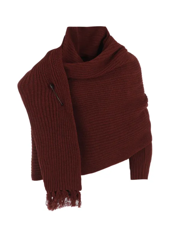 WOOL KNIT STOLE sold by Yohji Yamamoto