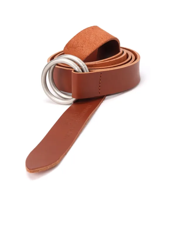 COW LEATHER25MM LONG RING BELT made by Yohji Yamamoto