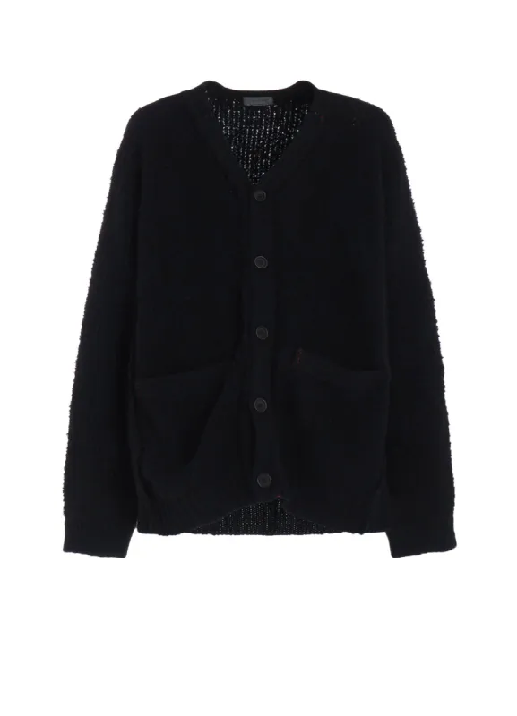 3G JERSEY SIDE RIB CARDIGAN sold by Yohji Yamamoto