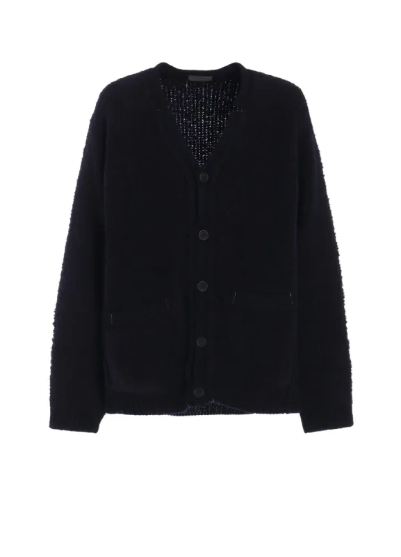 3G JERSEY SIDE RIB CARDIGAN sold by Yohji Yamamoto