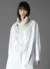 CASHMERE/EXTRA SUPER FINE WOOL ZIPPER NECK WARMERS sold by Yohji Yamamoto