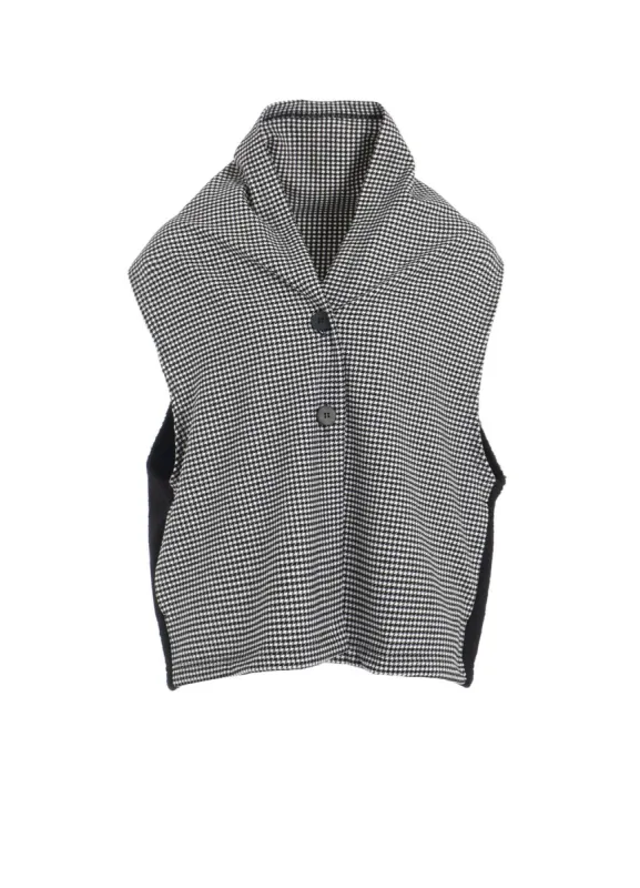 PLAID VEST sold by Yohji Yamamoto
