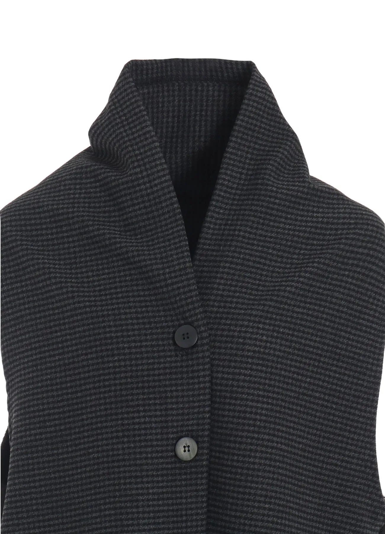 PLAID VEST sold by Yohji Yamamoto product image thumbnail 5