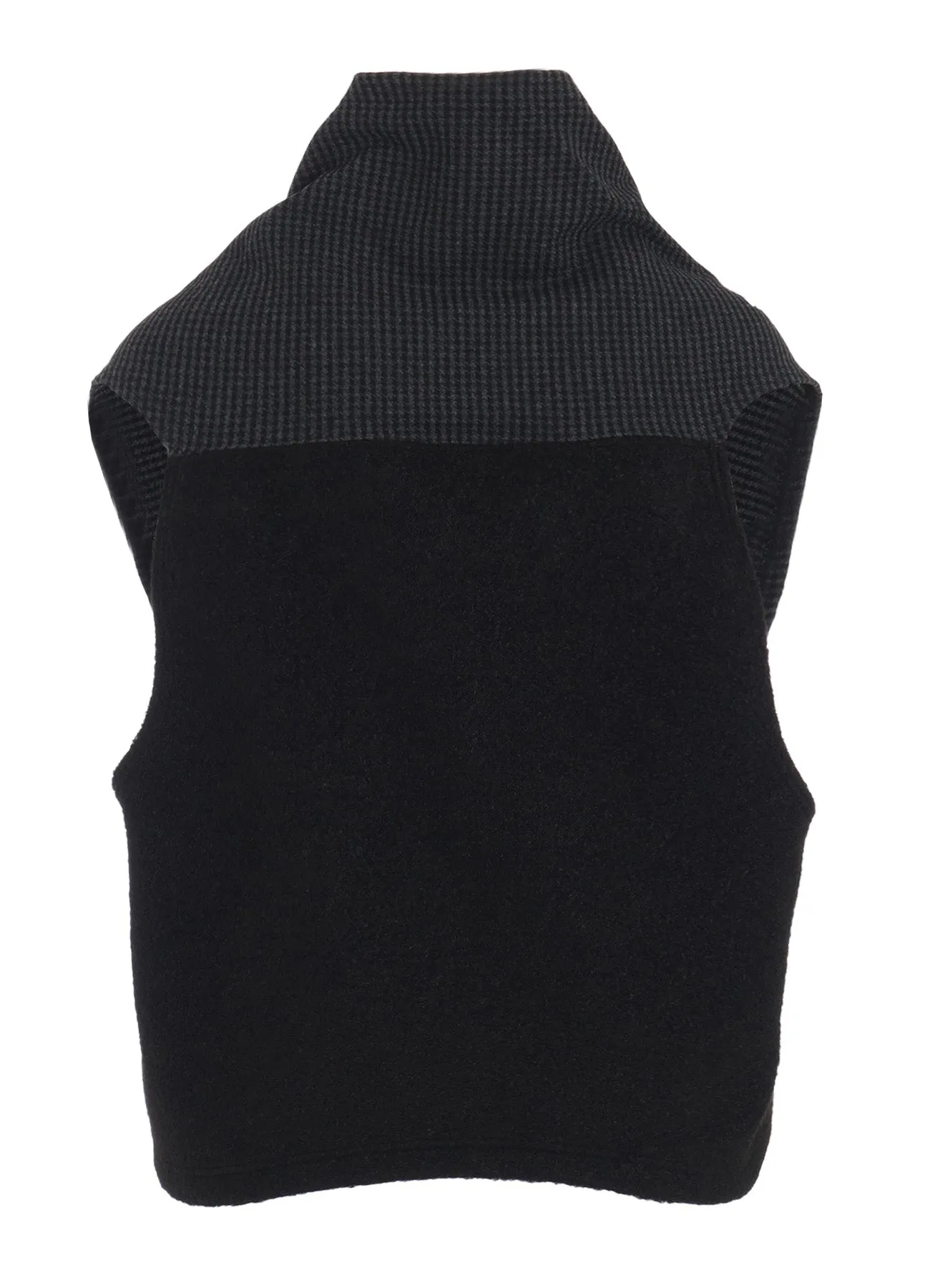 PLAID VEST sold by Yohji Yamamoto product image thumbnail 4