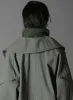 CASHMERE/EXTRA SUPER FINE WOOL ZIPPER NECK WARMERS sold by Yohji Yamamoto