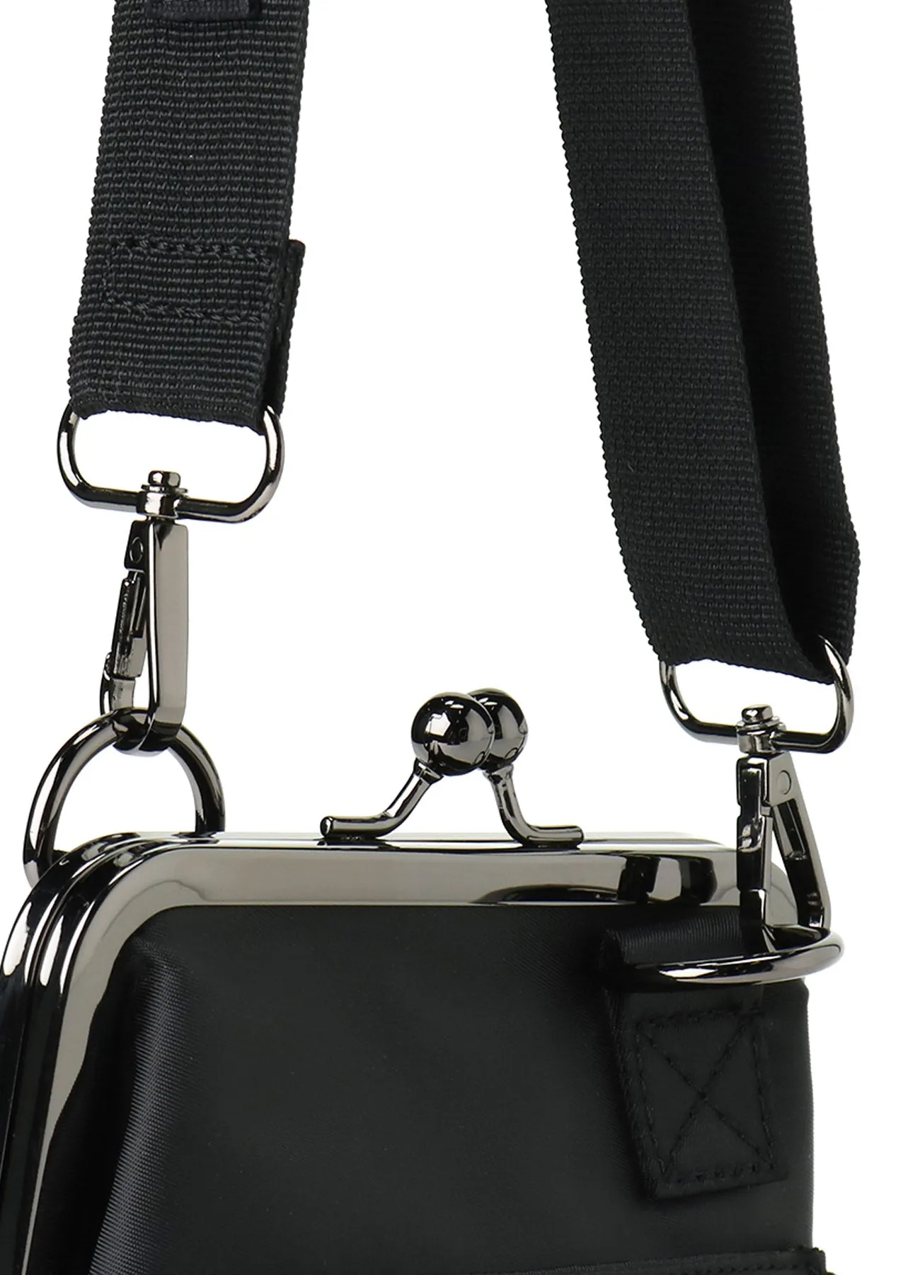 SHOULDER BAG WITH CLASP CLOSURE sold by Yohji Yamamoto product image thumbnail 5