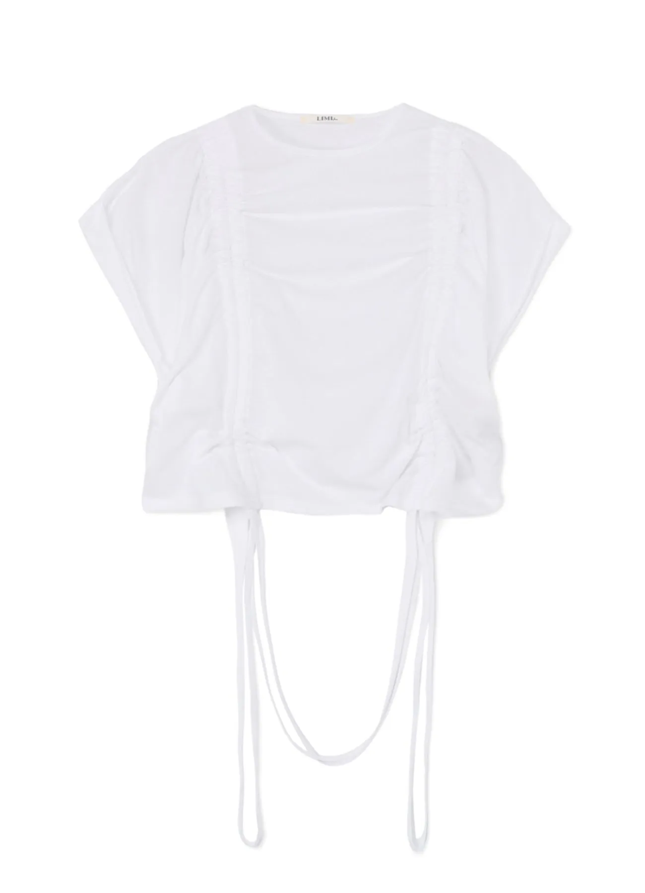 100/2 COTTON JERSEY GATHER T sold by Yohji Yamamoto