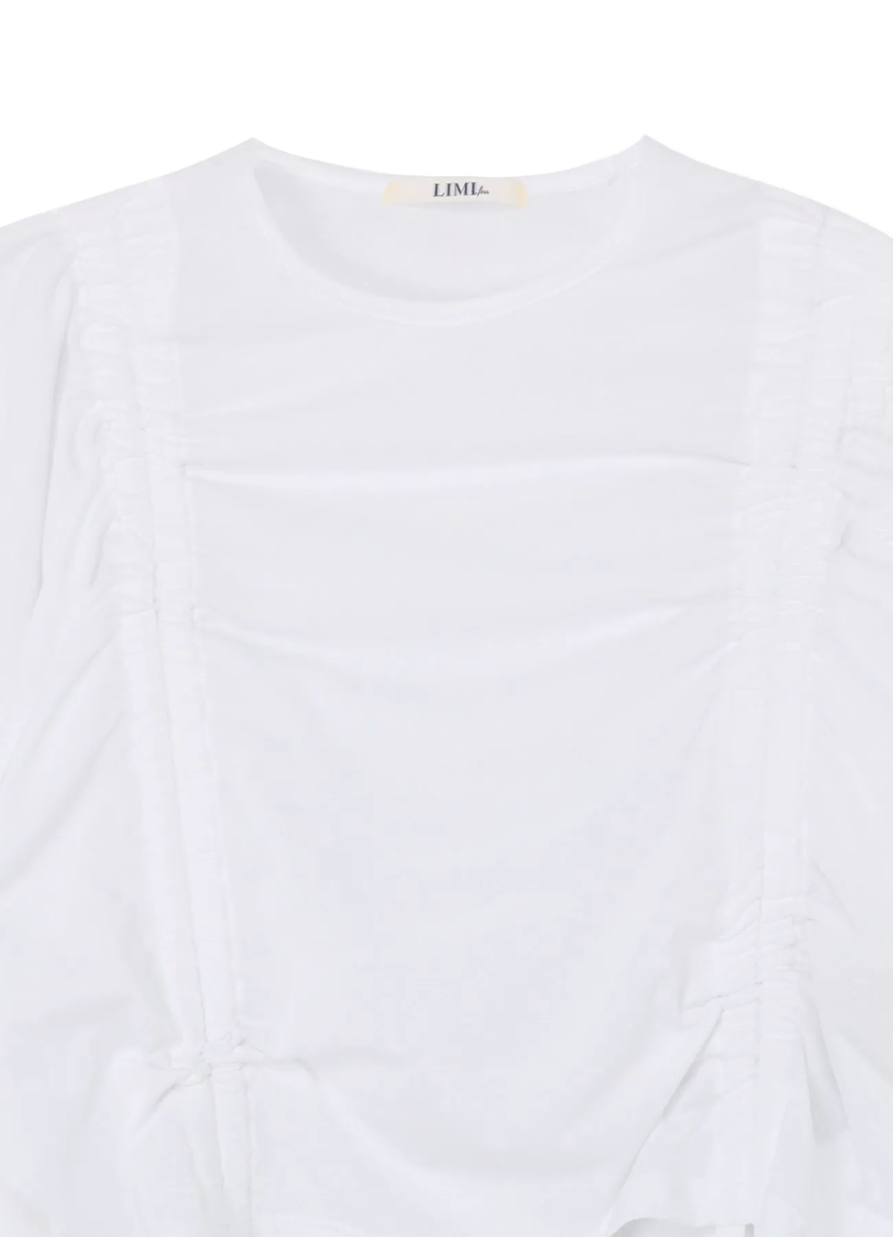 100/2 COTTON JERSEY GATHER T sold by Yohji Yamamoto product image thumbnail 4