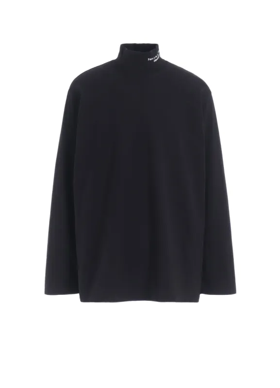 20/COTTON JERSEY「Fabric is the skin」HIGH NECK T-SHIRT sold by Yohji Yamamoto