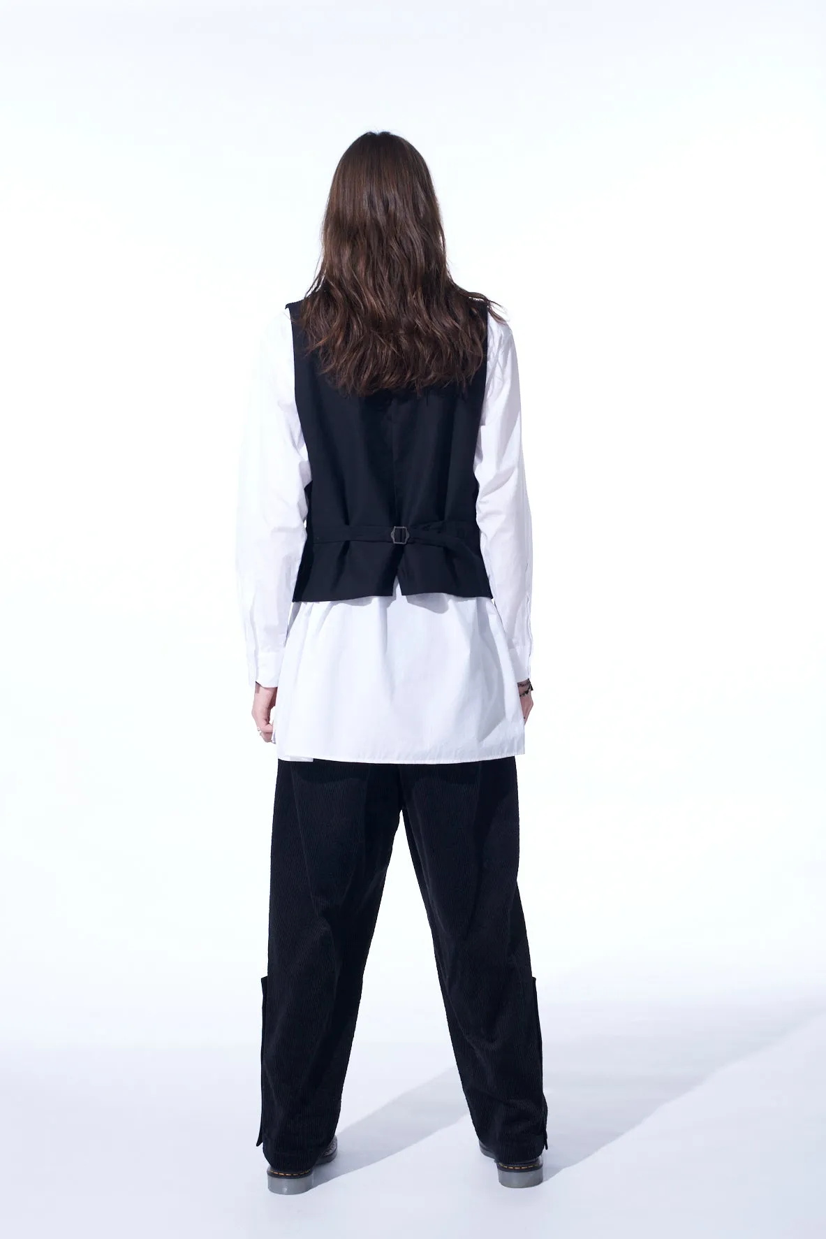 6W SOCCER CORDUROY STAND COLLAR VEST sold by Yohji Yamamoto product image thumbnail 5