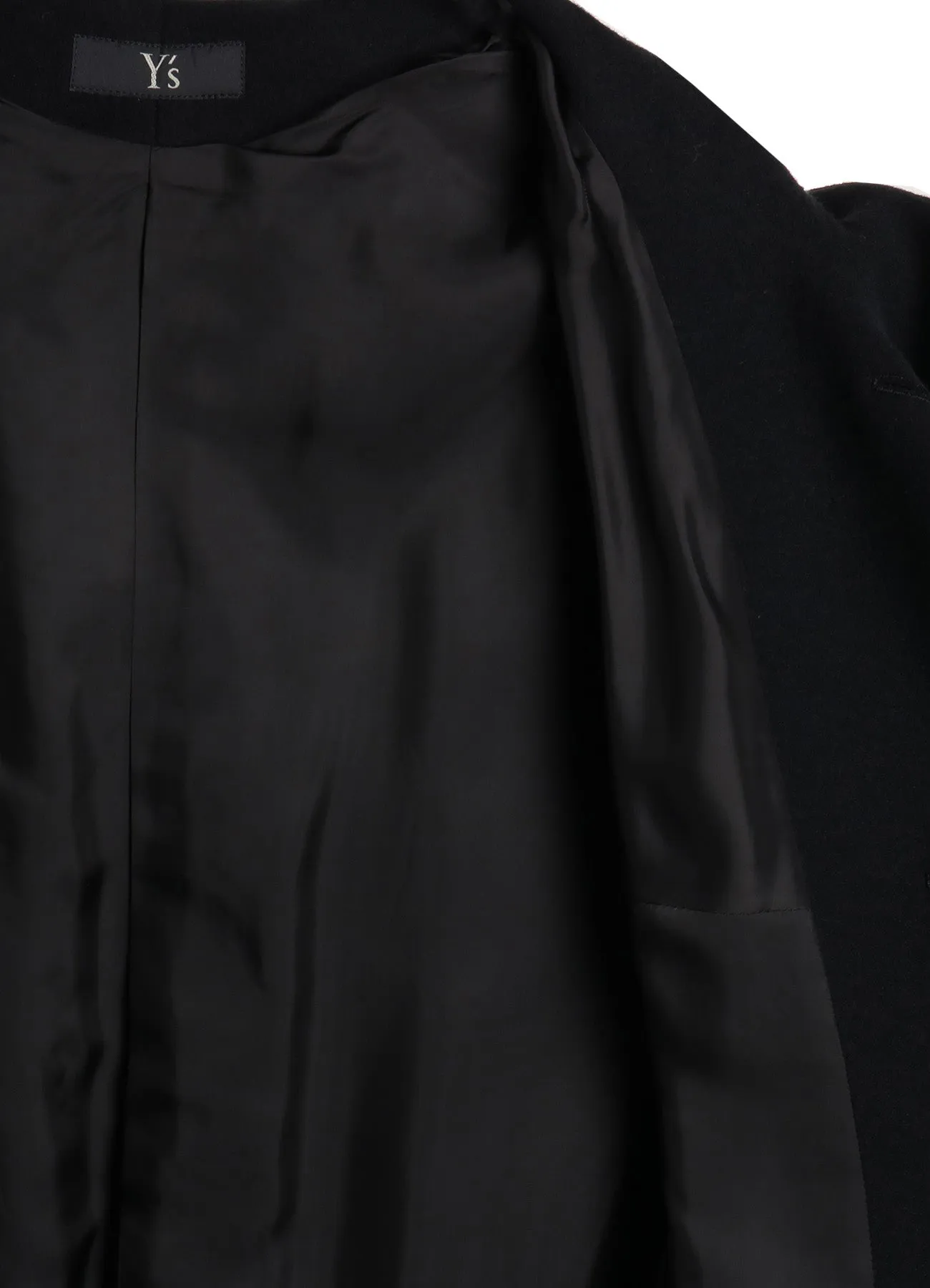 AIRY MOSSER LONG CAPE COAT sold by Yohji Yamamoto product image thumbnail 4