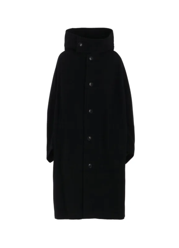 AIRY MOSSER LONG CAPE COAT sold by Yohji Yamamoto