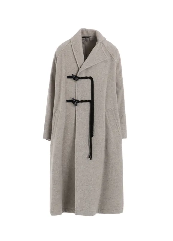 AIRY MOSSER TOGGLE BUTTON COAT sold by Yohji Yamamoto