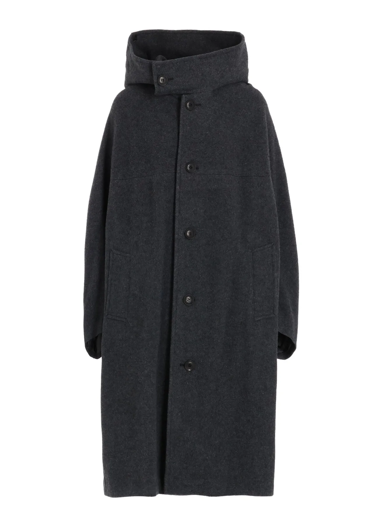 AIRY MOSSER LONG CAPE COAT sold by Yohji Yamamoto product image thumbnail 2