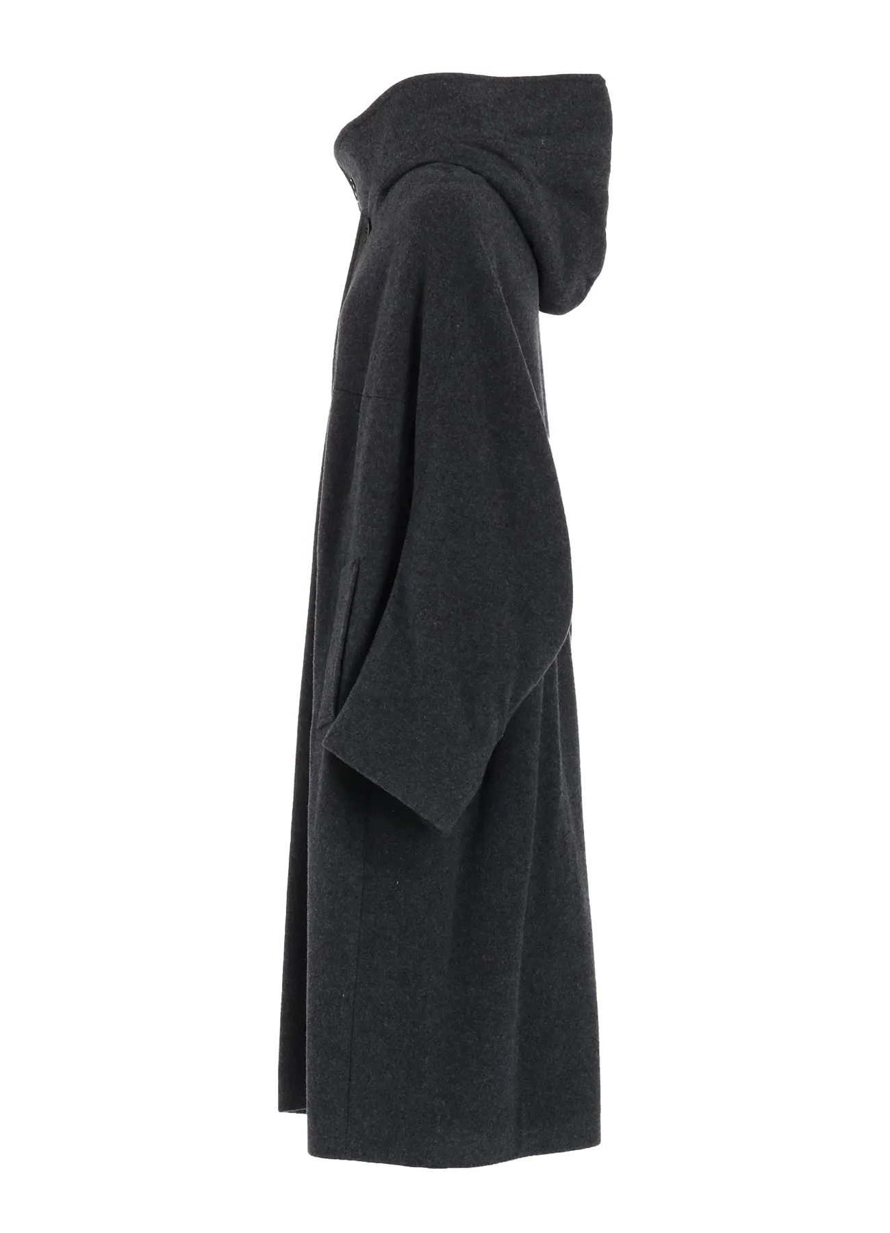 AIRY MOSSER LONG CAPE COAT sold by Yohji Yamamoto product image thumbnail 3