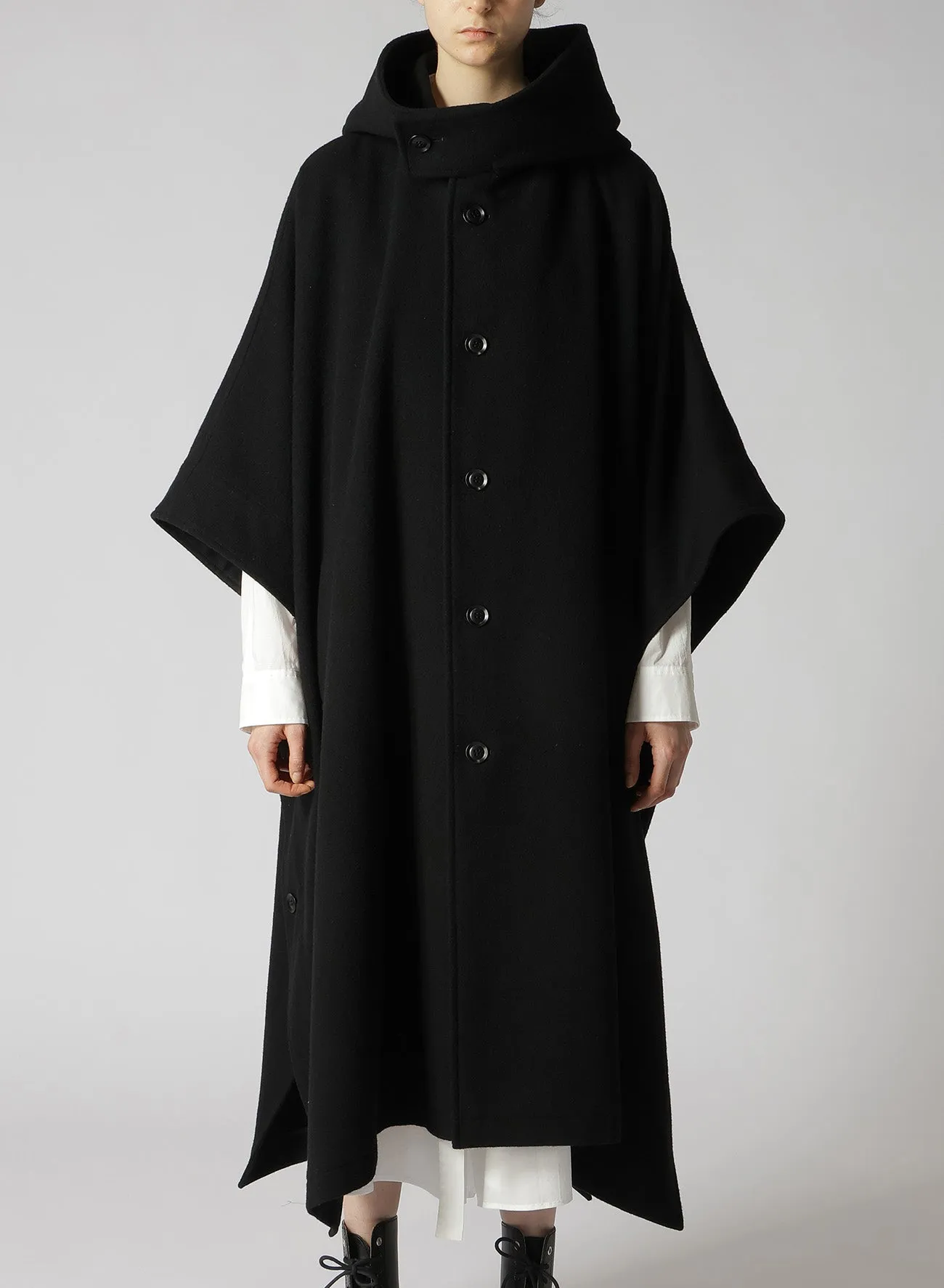 AIRY MOSSER CLOAK sold by Yohji Yamamoto product image thumbnail 5