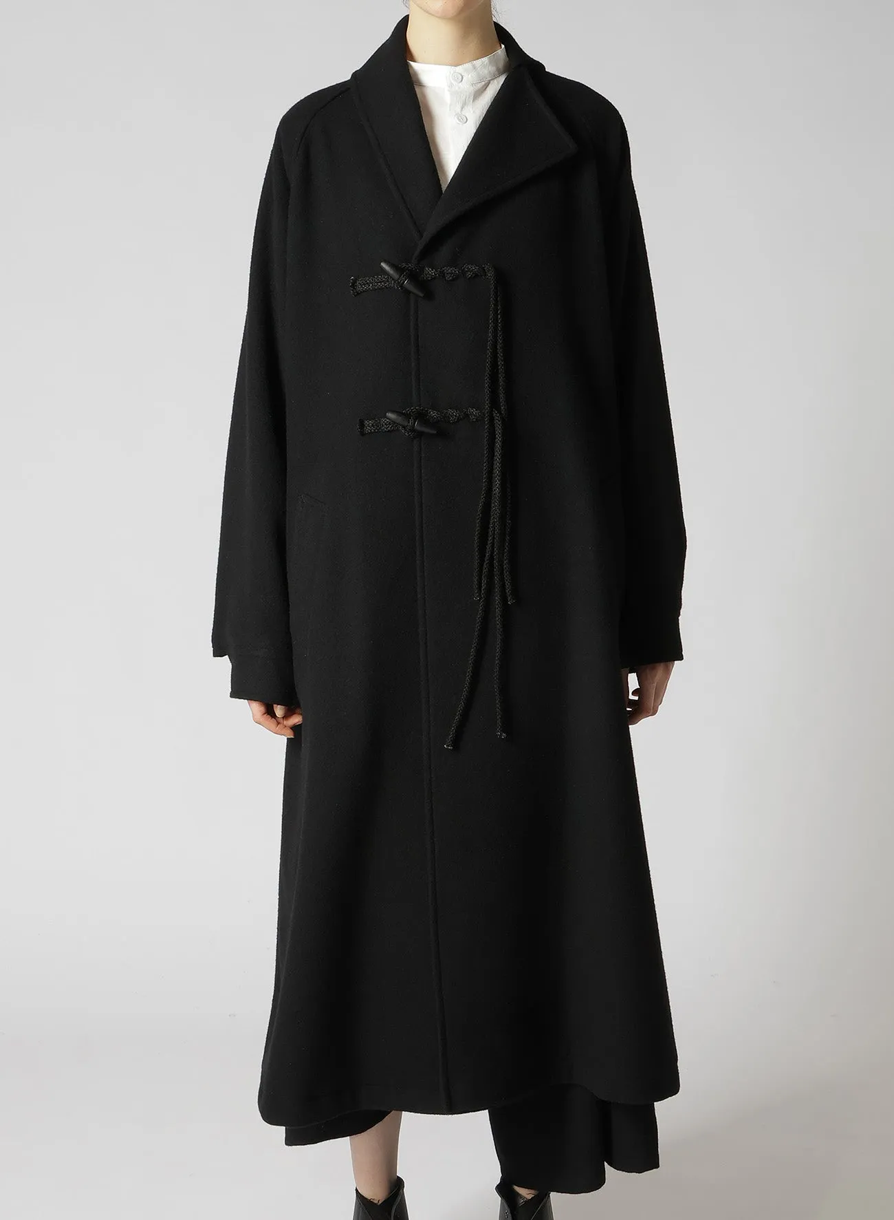 AIRY MOSSER TOGGLE BUTTON COAT sold by Yohji Yamamoto product image thumbnail 5