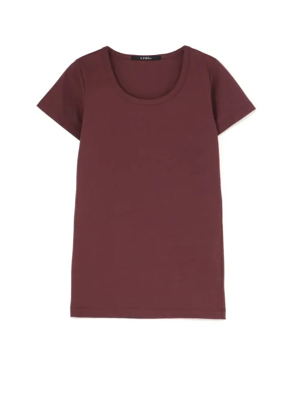 Cotton Colour Plain Stitch Basic Short Sleeve T sold by Yohji Yamamoto