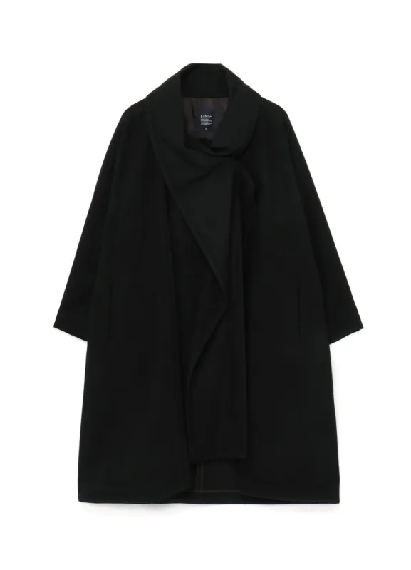 WOOL MOSSER COAT WITH STOLE sold by Yohji Yamamoto
