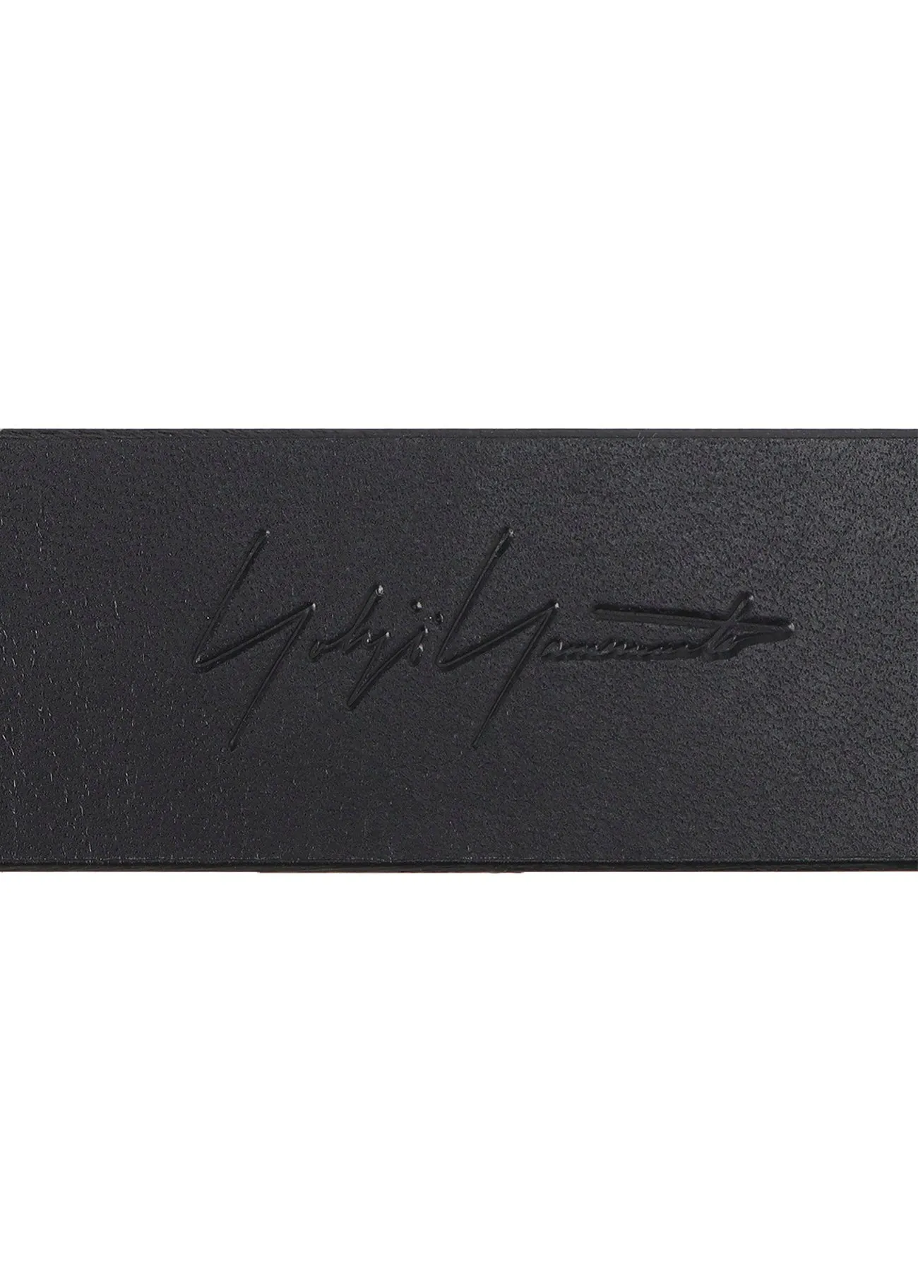 MATTE SOFT OIL LEATHER 30MM PLAIN BELT sold by Yohji Yamamoto product image thumbnail 5