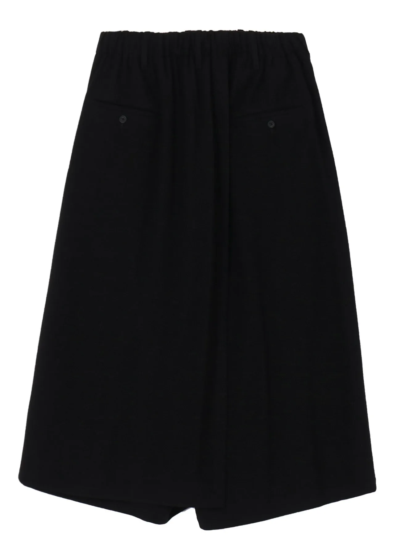 WOOL FLANNEL WRAP PANTS sold by Yohji Yamamoto product image thumbnail 5