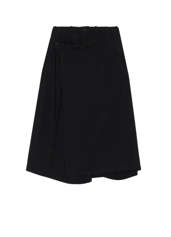 WOOL FLANNEL WRAP PANTS sold by Yohji Yamamoto