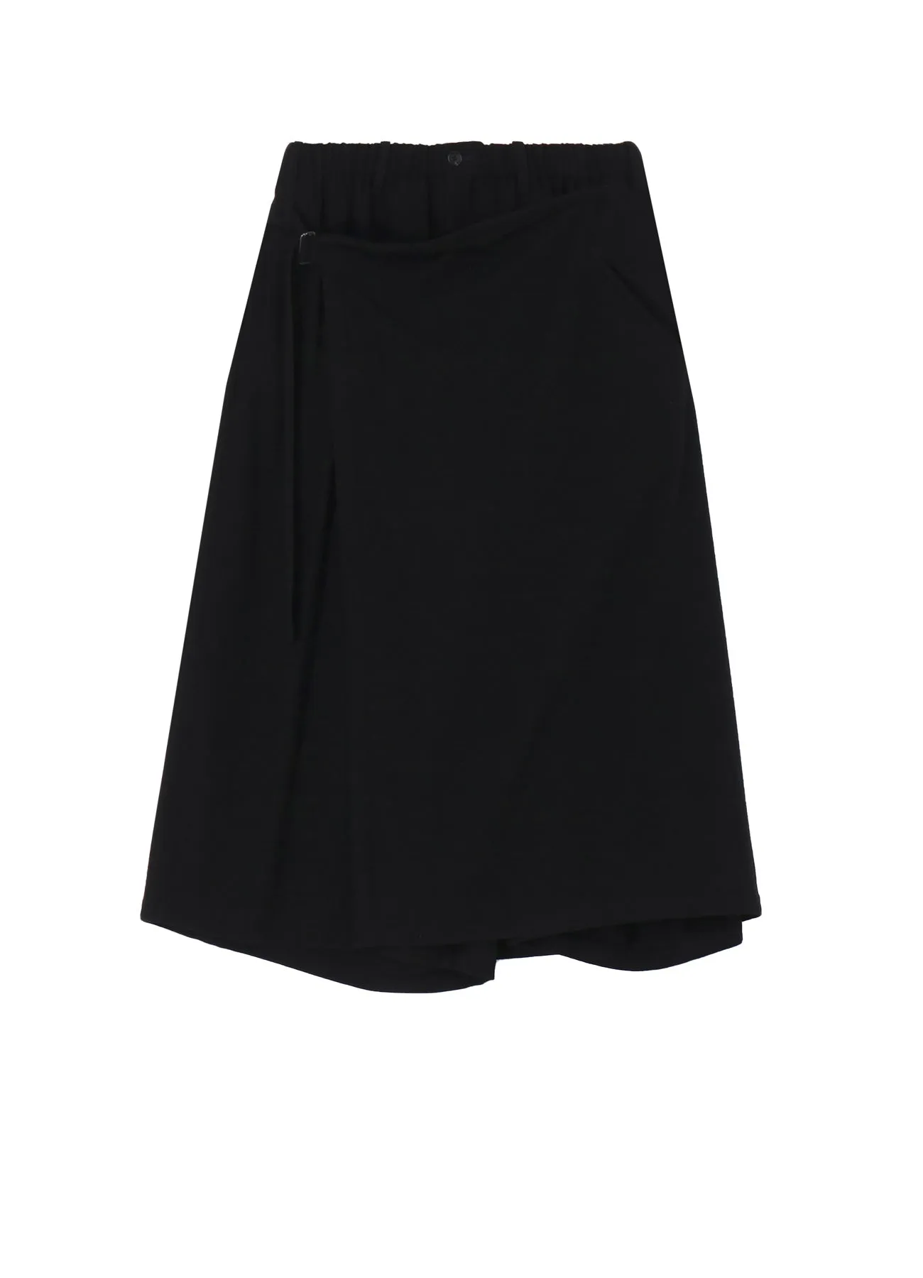 WOOL FLANNEL WRAP PANTS sold by Yohji Yamamoto