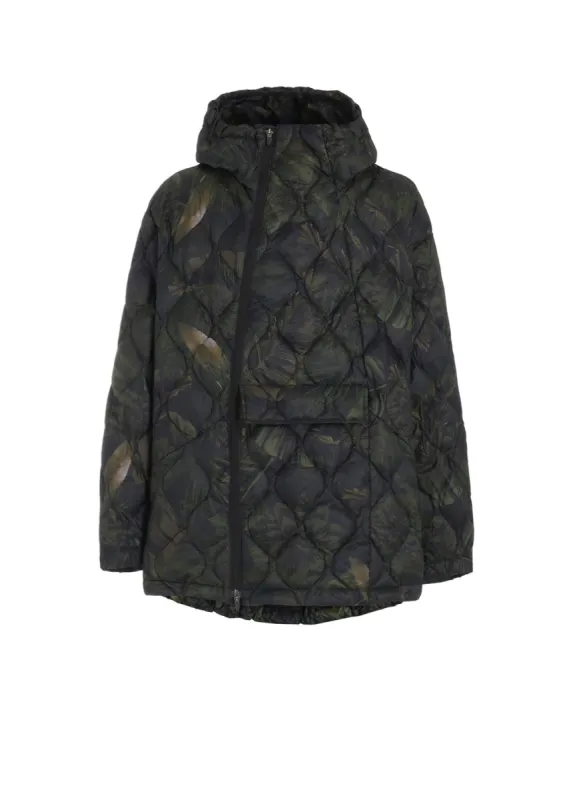 【S'YTE X TAION】DAHLIA CAMOUFLAGE QUILTED DOWN PARKA sold by Yohji Yamamoto