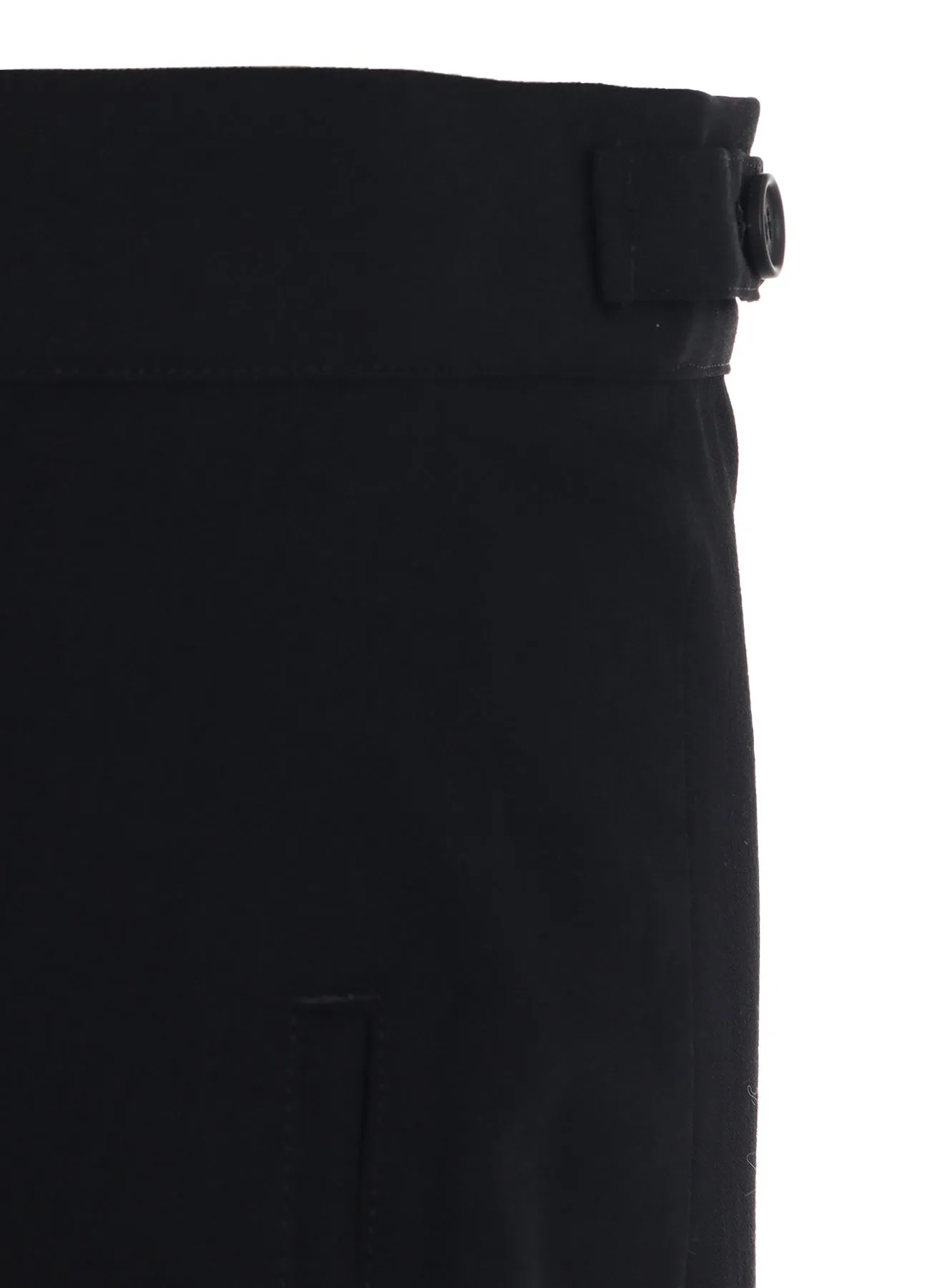 WASHER WOOL GABARDINE BUTTONED SKIRT sold by Yohji Yamamoto product image thumbnail 5