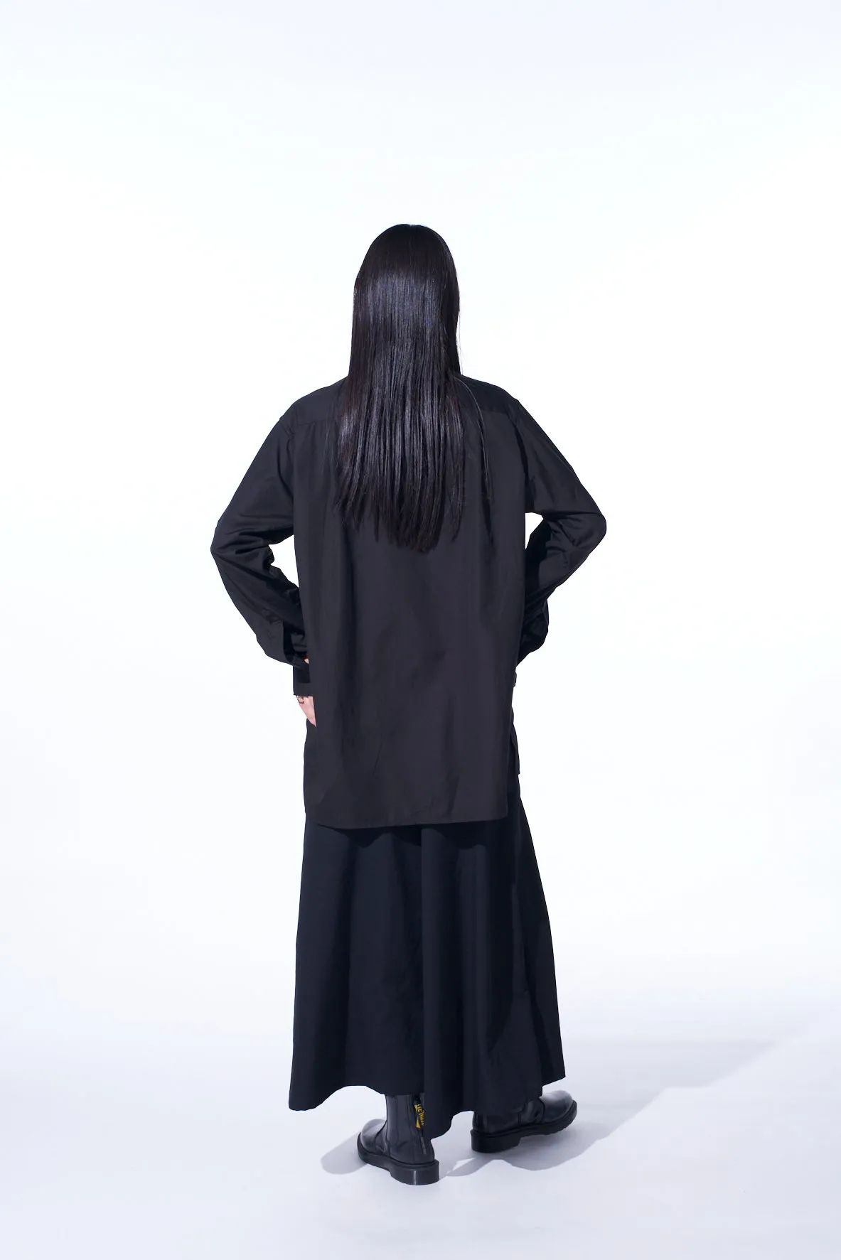 COTTON BROAD LOOSE-FIT REGULAR COLLAR SHIRT sold by Yohji Yamamoto product image thumbnail 5