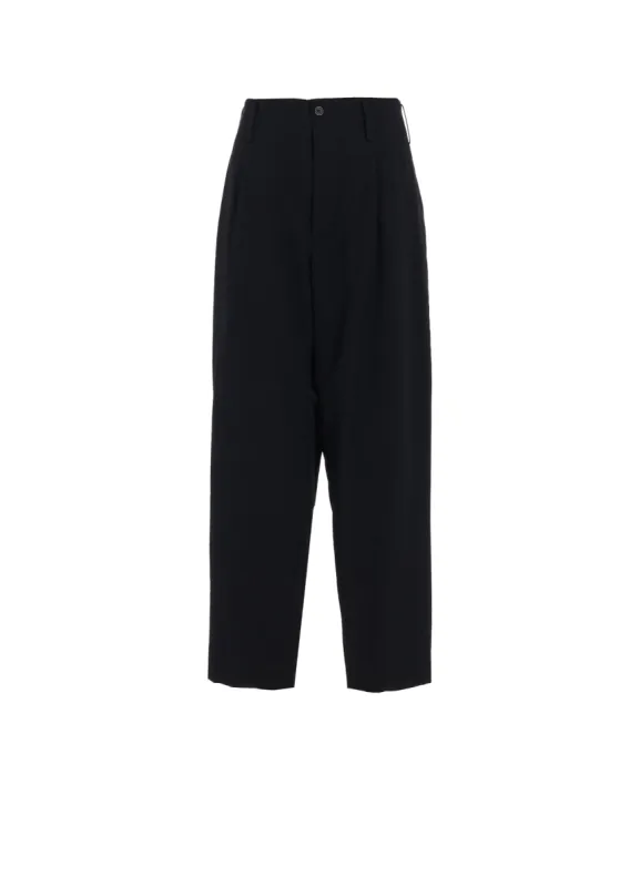 WASHER WOOL GABARDINE 2-TUCK WIDE PANT sold by Yohji Yamamoto