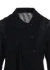 WOOL BREND STRIPE ASYMMETRIC CARDIGAN sold by Yohji Yamamoto