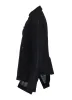 WOOL BREND STRIPE ASYMMETRIC CARDIGAN sold by Yohji Yamamoto