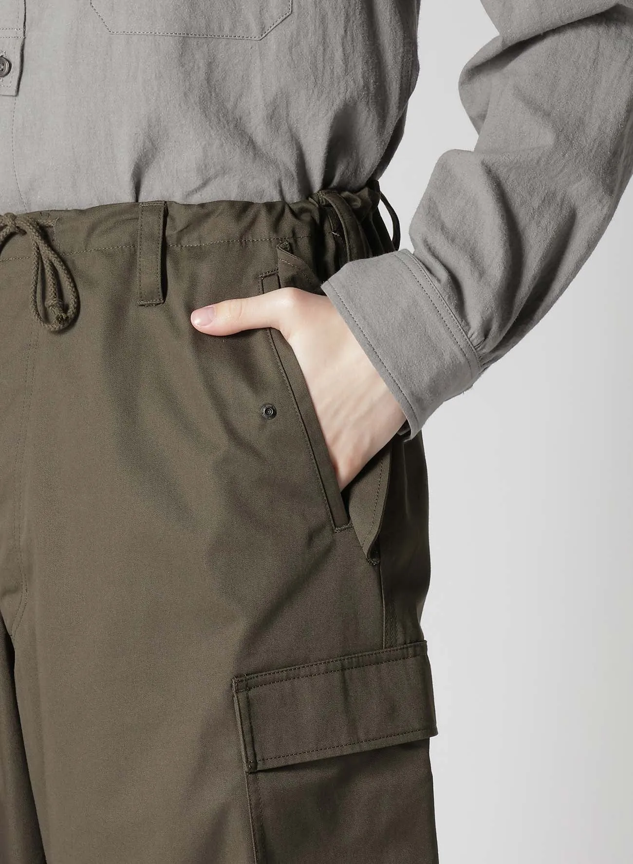 T/C TWILL CARGO PANTS sold by Yohji Yamamoto product image thumbnail 5