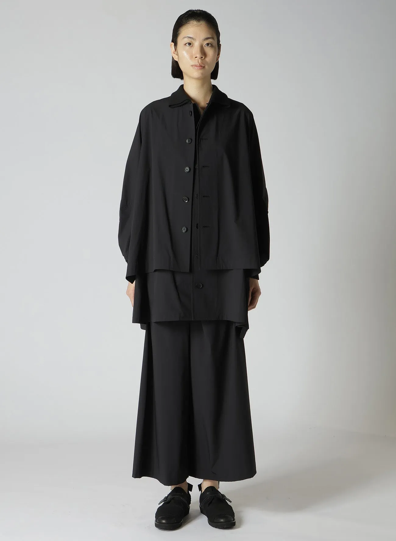 Ny STRETCH DOUBLE LAYERED PADDED COAT sold by Yohji Yamamoto product image thumbnail 3