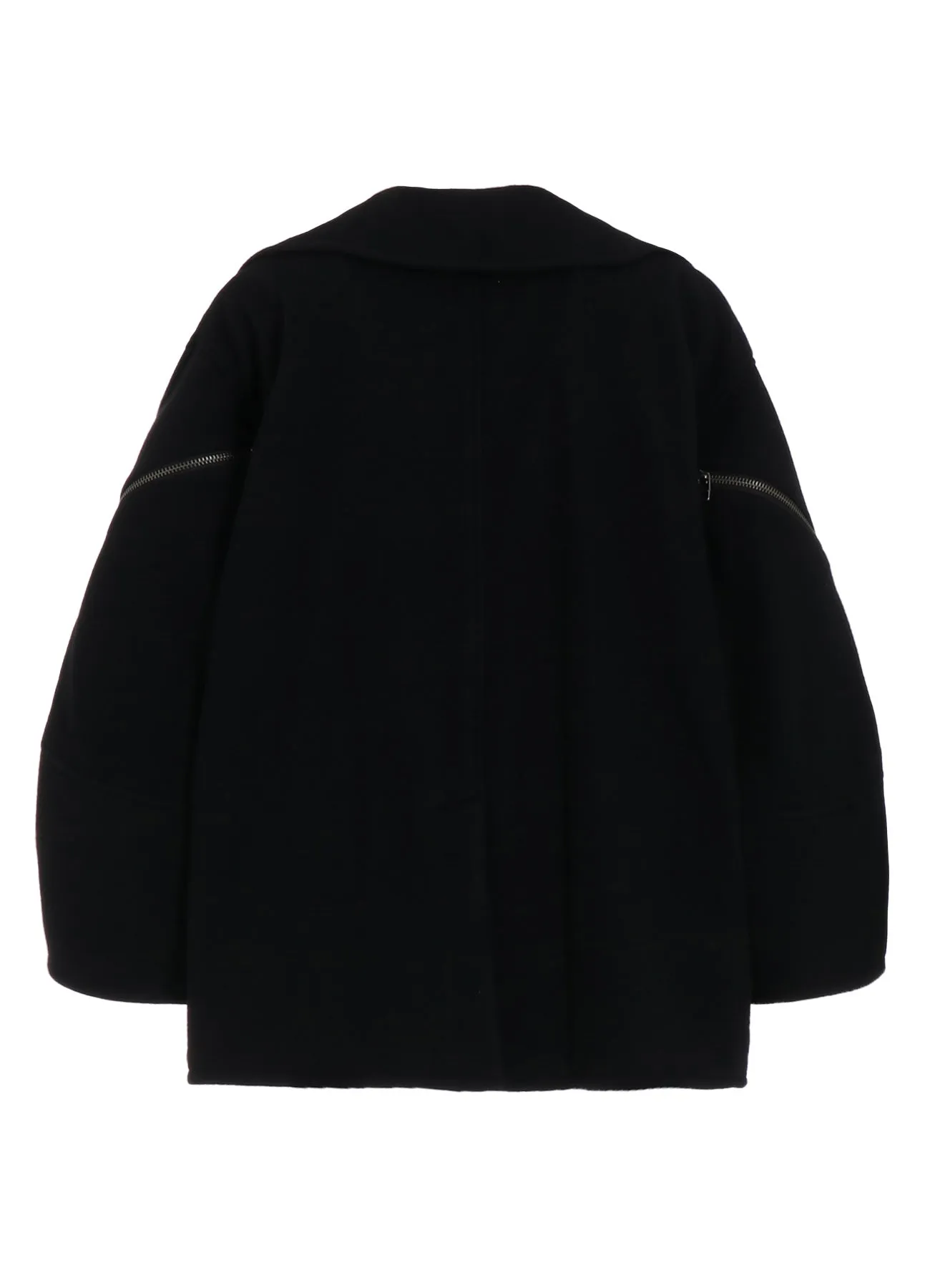 AIRY MOSSER SLEEVE ZIPPER COAT sold by Yohji Yamamoto product image thumbnail 4