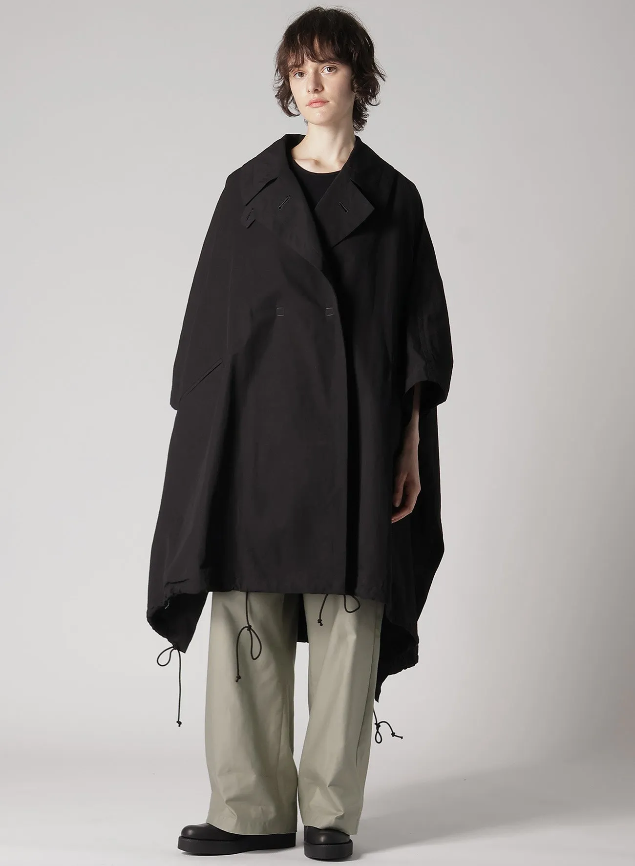 L/C/N WATER REPELLENT WEATHER R-CAPE COAT sold by Yohji Yamamoto product image thumbnail 3