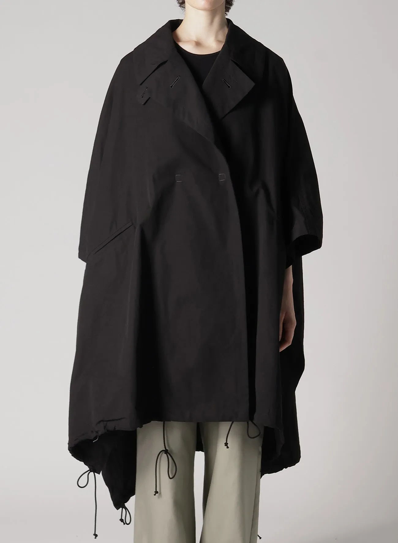 L/C/N WATER REPELLENT WEATHER R-CAPE COAT sold by Yohji Yamamoto product image thumbnail 2