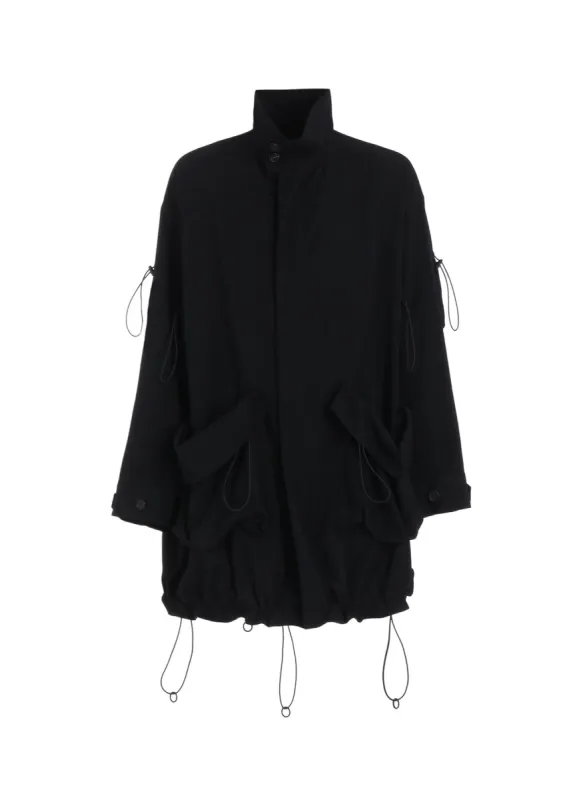 GABARDINE R-STRING COAT sold by Yohji Yamamoto